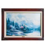 Thomas Kinkade End of a Perfect Day III Canvas...