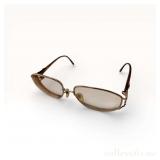 Christian Dior Vintage 2492 Gold Tone Rimless...