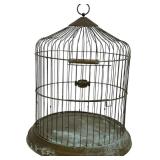 Antique Leon All-Brass Bird Cage Dome Top 15'...