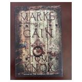 The Marks of Cain Tom Knox 1st Printing HB