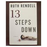 13 Steps Down Ruth Rendell 1st Printing HB