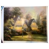 Thomas Kinkade Winsor Manor 24x30 GP 690/965...
