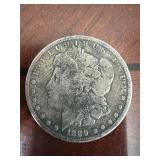 1889-O Morgan Silver Dollar New Orleans Mint