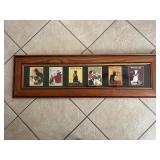 Vintage French Cat Advertising Framed Art