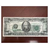 1981 $20 Bill Significant Offset Error