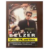 UFOs, JFK, and Elvis Richard Belzer 1st Ed HB