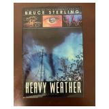 Heavy Weather Bruce Sterling 1st Printing HB