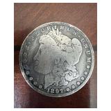 1897-O Morgan Silver Dollar New Orleans Mint