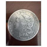 1881-S Morgan Silver Dollar San Francisco Mint