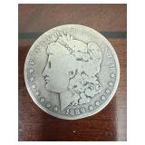 1889-O Morgan Silver Dollar New Orleans Mint