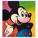 Peter Max Mickey Mouse Disney Signed Serigraph...