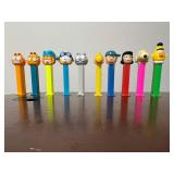 Lot of 10 PEZ - Garfield Nermal Snoopy...