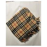 Vintage Burberrys of London Wool Stole Nova...