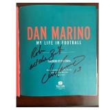 Dan Marino SIGNED My Life in Football Hardcover...