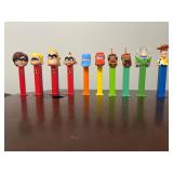 Lot of 10 Disney Pixar PEZ - Incredibles, Cars,...