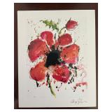 Dominic Pangborn Abstract Poppy 2015...