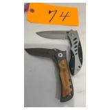 Drowning Damascus, steel&, Smith & Wesson knives