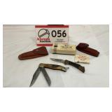 Case XX pocket knives, MAKO NIB with sheaths