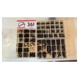 Large selection of gun screws