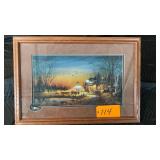 Terry Redlin print 'Welcome To Paradise'