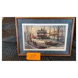 Terry Redlin print 'Homeward Bound'