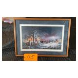 Terry Redlin print 'Winter Wonderland ï¿½
