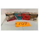 16 gauge Federal shotgun shells. 4 boxes, 2 full