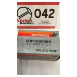 Winchester Superspeed 22LR hollow points