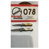 Harley Davidson spring loaded pocket knives