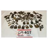 Collection of Locks and Keys