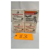 Winchester 12 ga. 6 shot 4 full boxes
