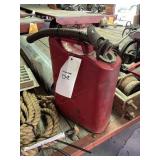 5 gal military metal gas can with funnel