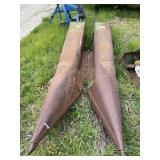 snout & divider parts for JD 40 series corn head