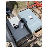 siemans 200 amp box, sqaure D safety switch box