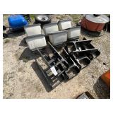 6 KINCE INSECTICIDE BOXES AND SUPPORTS