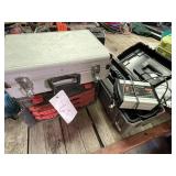 3 empty tool box and charger