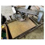 8 1/4' radial arm saw, craftsman 2.5 hp