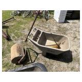 lawn cart, lawn roller