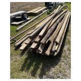 ROUGH SAW LUMBER 2X4'S 14FT LONG