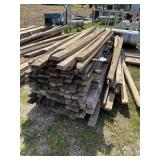 ROUGH SAW LUMBER 2X4'S 9FT LONG