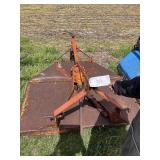 red brush mower