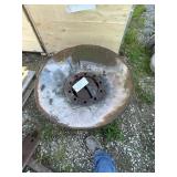 thick heavy duty frie pit
