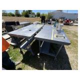 2 metal table