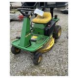 jd gx75 riding mower