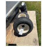 2 golf cart tires