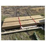2' x 8' x 9' 3' tongue & groove treated boards