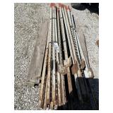 T-post 30 (approx) and 5 pipes 1.5' & 1.75'
