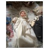 Vintage handmade doll