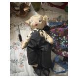 Vintage handmade doll