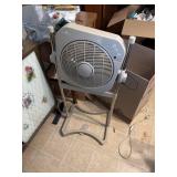 A fan with remote